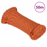 Paadik&ouml;is, oranž, 4 mm, 50 m, pol&uuml;prop&uuml;leen