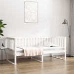 P&auml;evavoodi ilma madratsita, valge, 100x200 cm t&auml;ispuidust m&auml;nd