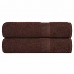 Saunalinad 2 tk, pruun, 100x150 cm, 360 gsm, 100% puuvill