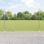 HEKIFILTER 1.4X10 M GALVANISEERITUD TERAS, AIA POSTID KOOS ALUSPLAATIDEGA 7 TK &Oslash;32MM 78,5CM GALVANISEERITUD TERAS
