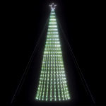 Led j&otilde;ulupuu, 1028 ledi, k&uuml;lm valge, 403 cm