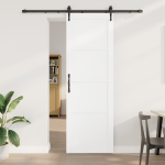Liuguks koos tarvikute komplektiga valge 78x232 cm tugev puidust seedripuu