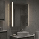Vannitoa peeglikapp Betoonhall 43 x 11,5 x 60,5 cm Tehispuit