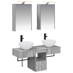 Vannitoakapikomplekt 5 tk hall sonoma 43 x 16 x 62,5 cm