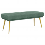 Kahekordne pink Mere Roheline 120 x 45 x 46 cm Samet