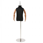 Reguleeritav 120-150 cm Mannekeen Alusega Unisex PP Must