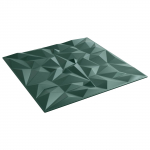 Seinapaneelid 12 pcs Ameeti Roheline 50 x 50 cm XPS Vaht