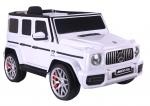 Laste Elektriauto S306-1 Valge Mercedes G63