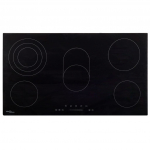 Keraamiline pliit 5 plaadiga, puutetundlik 77 cm, 8500 w