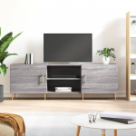 Telerikapp, hall sonoma tamm, 150 x 30 x 50 cm, tehispuit