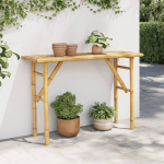 Konsoollaud, 115 x 39 x 75 cm, bambus