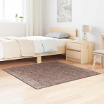 Libisemisvastane Shaggy Vaip Pruun 120 x 120 cm PP