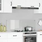 K&ouml;gi splashback l&auml;bipaistev 120 x 40 cm karastatud klaas
