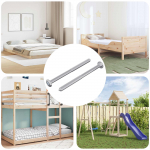 Kinnitus 2 tk h&otilde;bedane m6 x 85 mm teras