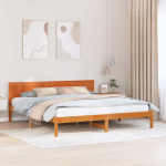 Voodiraam Pruun 180 x 200 cm M&auml;nnipuit