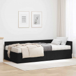 Nurgavoodi raam koos madratsiga Muu peaga 2 pcs Roheline kangas