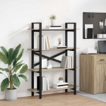 Raamatukapp Sonoma tamm 100 x 33,5 x 140 cm Tehispuit