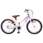 Laste Bike Treeningratastega 18 Tolli 5-7 aastastele Lilla