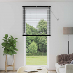 Veneetsia rulo reguleeritav must 213 x 100 cm pvc