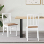 S&ouml;&ouml;gitoa Toolid 2 tk Valge 50 x 52,5 x 91 cm Paks Kautsukipuit