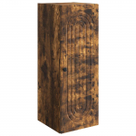 Seinale kinnitatav kapp Suitsutatud tamm 33 x 34,5 x 90 cm