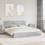 Laos voodi peaga sahtliga Hall Sonoma 180 x 200 cm Tehispuit