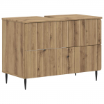 Vannitoa kraanikausi kapp ZWOLLE Artisan tamm 82 x 41 x 58,5 cm