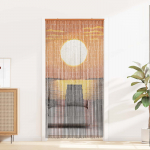 Putukate Uksekardin mitmev&auml;rviline 200 x 100 cm Bambus