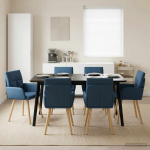 S&ouml;&ouml;gitoa Toolid 6 pcs kangas Sinine 60 x 56 x 96 cm