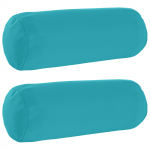 Diivanipadi 2 pcs HEERLEN T&uuml;rkiis &Oslash; 15 x 40 cm Pol&uuml;ester