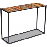 Konsoollaud taastatud puidust 110 x 35 x 76 cm