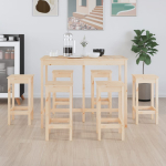 7-osaline baarikomplekt, m&auml;nnipuittoekas