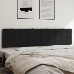 Voodipeatsi padi Hanko, must, 200 cm, samet