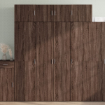 HOIUKAPP, PRUUN TAMM, 80 X 42,5 X 225 CM TEHISPUIT