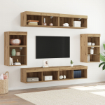 8-OSALINE TV SEINAKAPP LED ARTISAN OAK TEHISPUIDUST