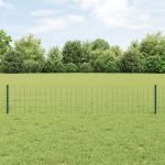 Euro aed koos 5 u postiga roheline 0.4x10 m teras