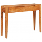 Konsoollaud sahtliga pruun 110 x 30 x 80 cm tugev akatsiapuu