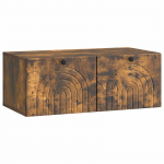 Rippuv TV kapp Suitsutatud tamm 78,5 x 41 x 30 cm Tehispuit