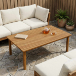 Lauaplaat 120 x 70 x 3,5 cm ristk&uuml;lik tugev tiikpuu