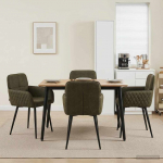 S&ouml;&ouml;gitoa Toolid 4 pcs Kunstsuede nahk Armee rohelis