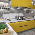 Iseliimuv m&ouml;&ouml;blikile, k&otilde;rgl&auml;ikega kuldne, 500 x 90 cm, pvc