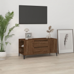 Telerikapp, pruun tamm, 102 x 44,5 x 50 cm, tehispuit