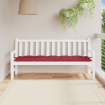 Aiapingi istmepadi veinipunane, 180x50x7 cm oxford-kangas