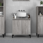 Valamukapp, hall sonoma tamm, 58 x 33 x 60 cm, tehispuit
