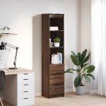 HIGHBOARD PRUUN TAMM 37,5X35X180 CM ENGINEERED WOOD