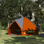 Teepee Telk 10-Inimesele Hall ja oranž 490 x 410 x 210 cm