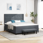 Karbi vedrumadrats madratsiga peaga Tumehall 180 x 200 cm Samet