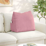 Seljatugi padi roosa 60 x 20 x 50 cm korter kangas
