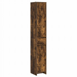 Vannitoa kapp Suitsutatud tamm 30 x 33 x 190 cm Tehispuit