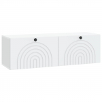 Rippuv TV kapp Valge 98 x 31 x 30 cm Tehispuit
